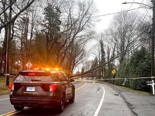 Storm warnings: Roads blocked, power out, T-storms as temps plunge…