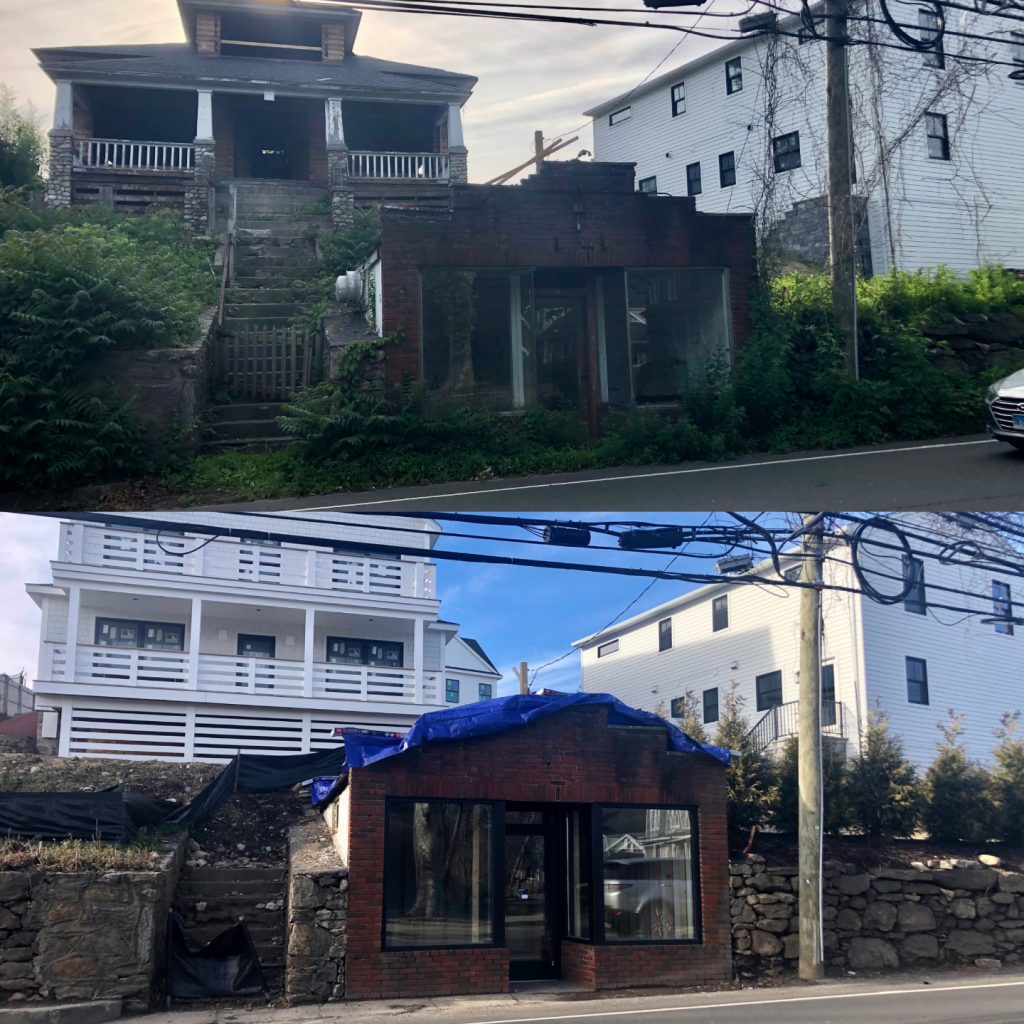 The updated house at 258 Saugatuck Ave. / Photos by Thane Grauel