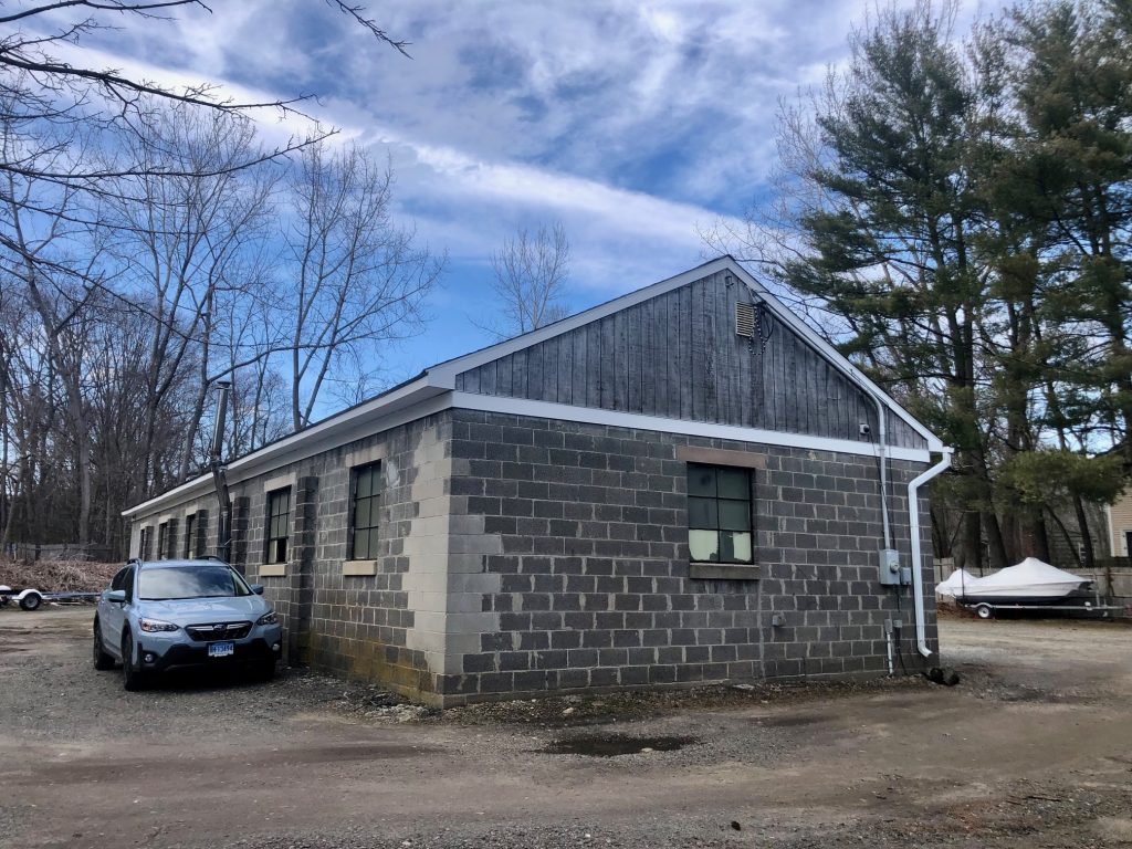 A storage building at 345 Main St. / Photo by Thane Grauel