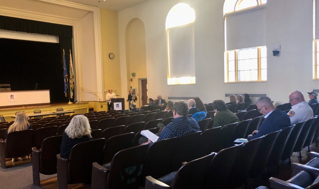 Freedom of Information Act training at Town Hall in 2022. / Photo by Thane Grauel