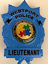 Police wearing special badges to promote autism acceptance
