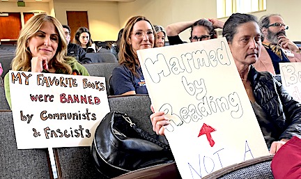 Books backed: Panel wants challenged books to remain in Staples library