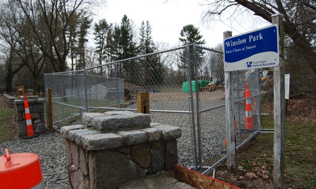 What’s that doggone construction at Winslow Park?