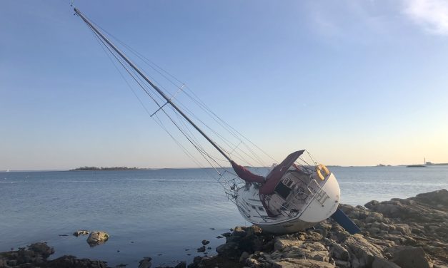 2 men rescued from windblown sailboat off Compo Beach