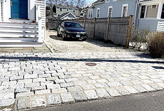 Waiver OK’d for Belgian blocks encroaching into town’s right-of-way