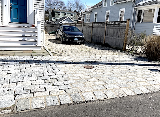 Waiver OK’d for Belgian blocks encroaching into town’s right-of-way