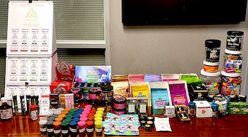 Police: Convenience store stocked illegal vape, THC products