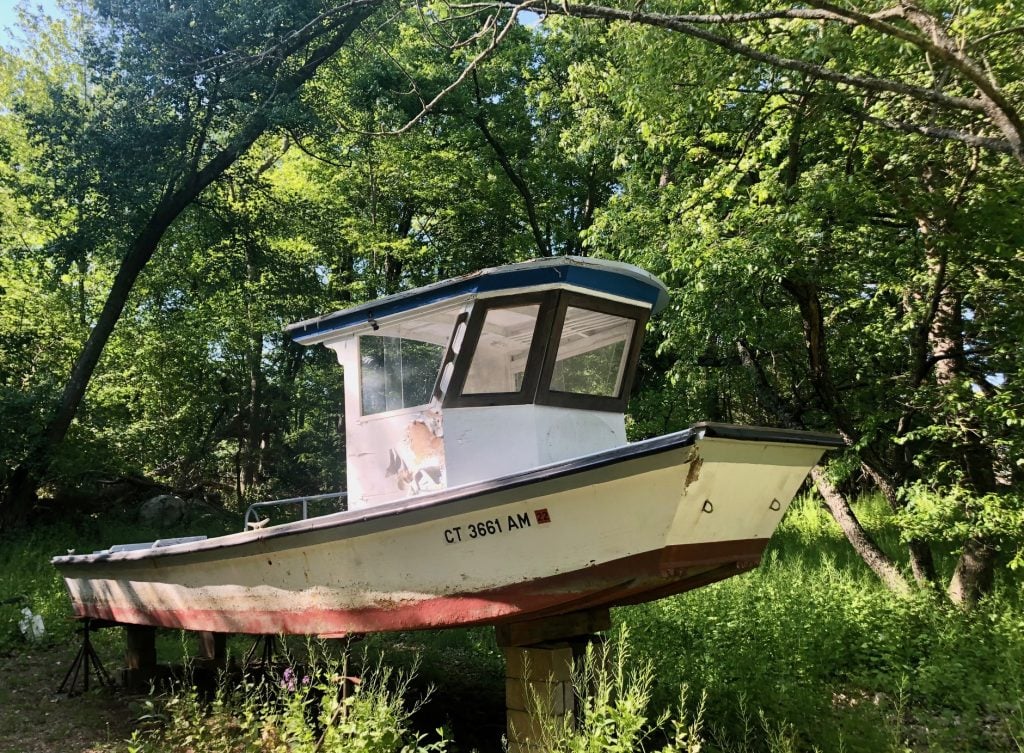 Harbor Watch's aged vessel Annie. / Photos by Thane Grauel