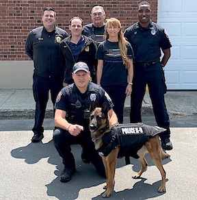 Nonprofit donates protective vest for police K-9