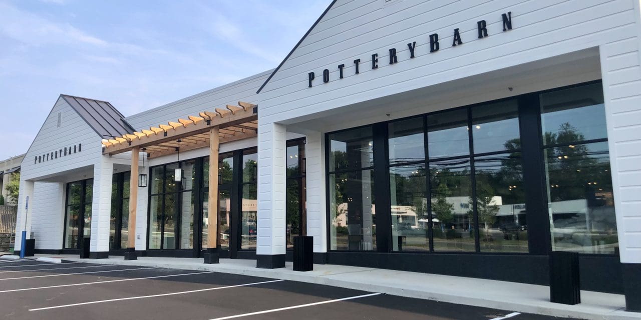Pottery Barn opened without zoning certificate, denied extra signs