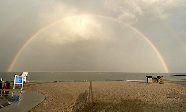 Somewhere over the rainbow … is right here