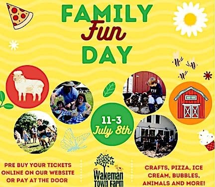 ‘Family Fun’ down at Wakeman Town Farm