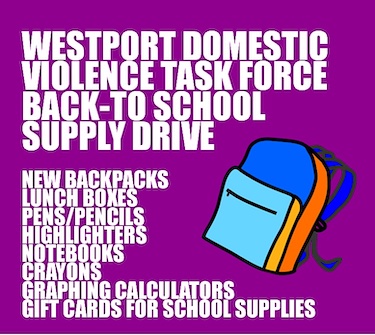 School supplies collected for victims of domestic violence