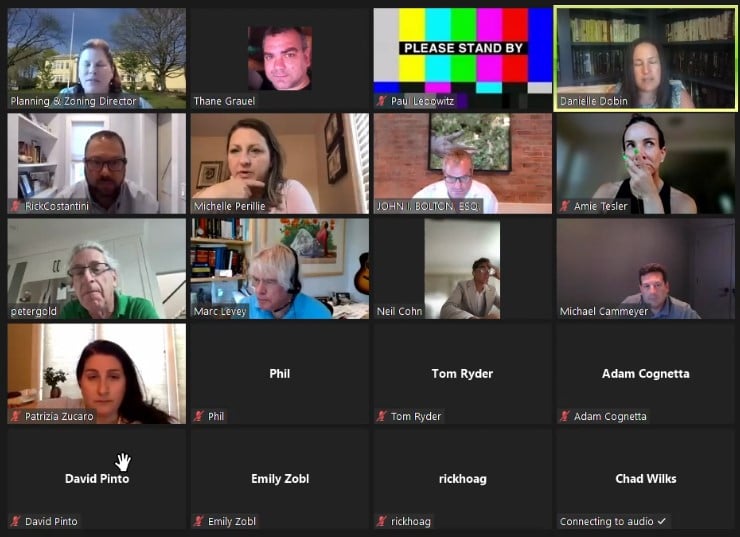 Zoom snafu postpones P&Z meeting.