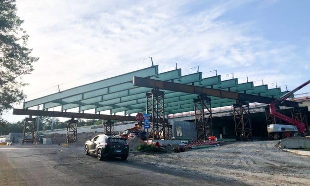 New I-95 span over Saugatuck Ave. moving quickly