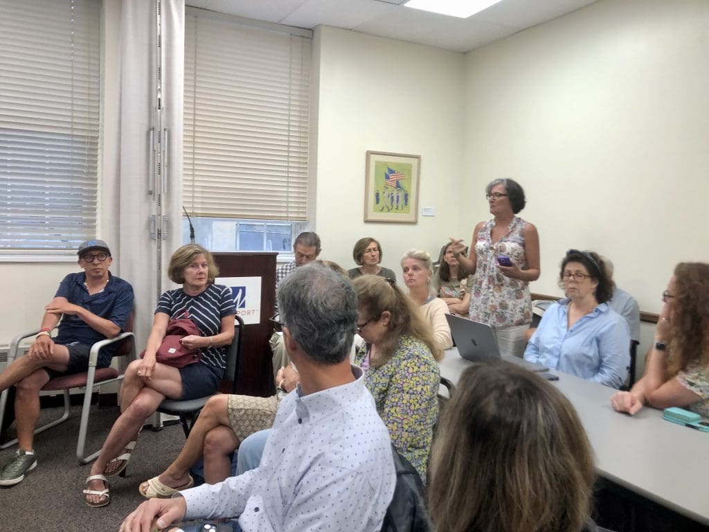 Toni Simonetti, active in the Westport Community Gardens, has more questions and concerns.