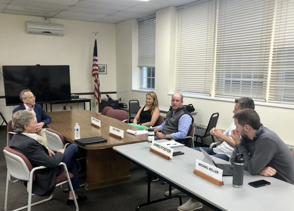 The Board of Finance met Tuesday to appoint two replacement members. / Photo by Thane Grauel