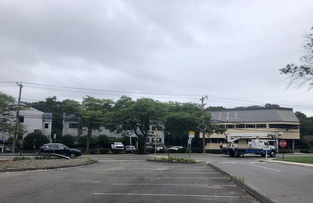 The three-building office complex collectively known at 259 Riverside Ave.