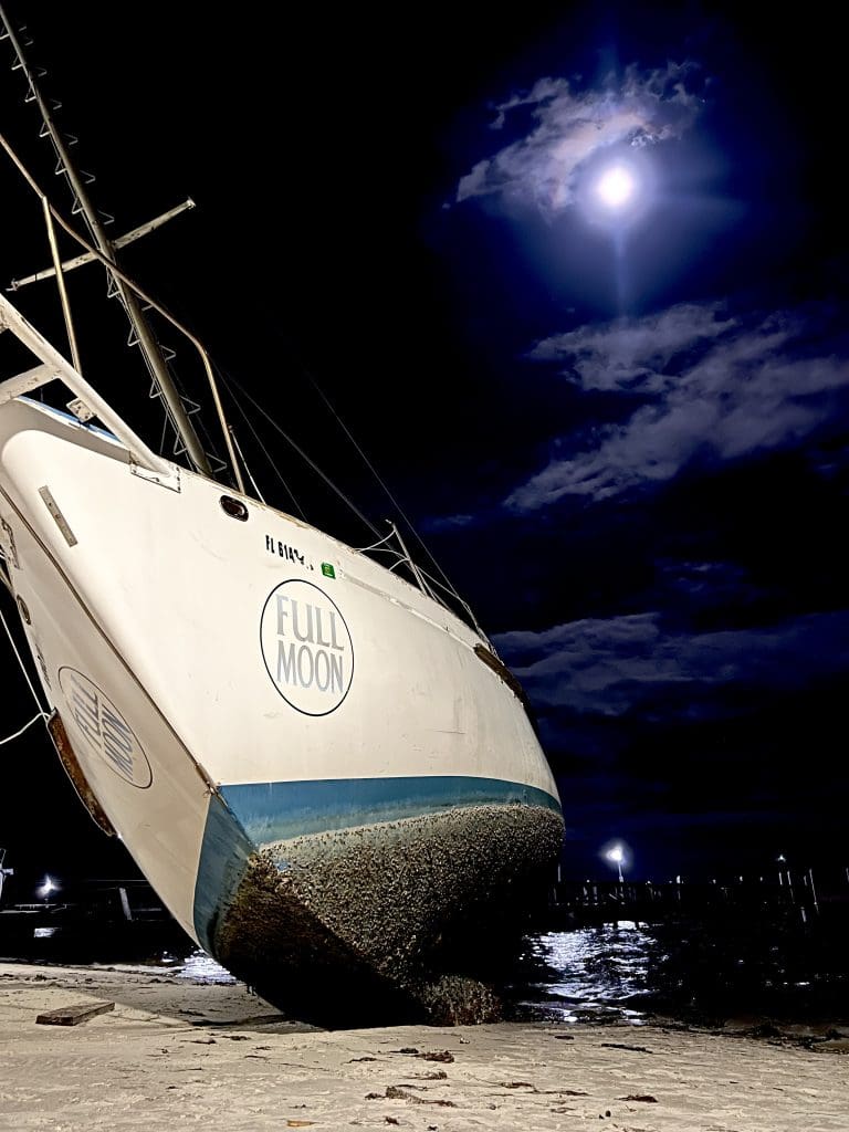 Supermoon as captured by Andrew Colabella in Florida.
