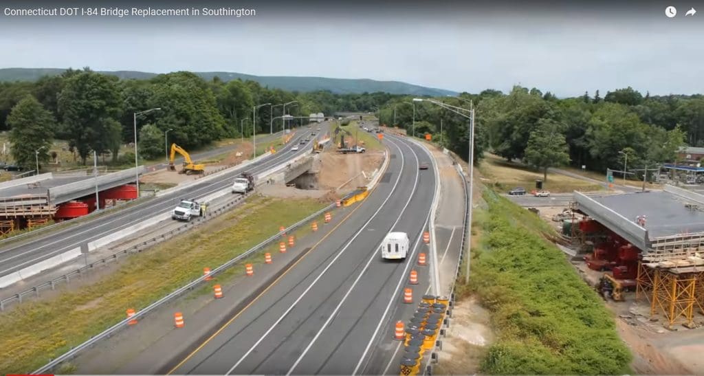 An earlier, similar bridge replacement in Southington on YouTube.