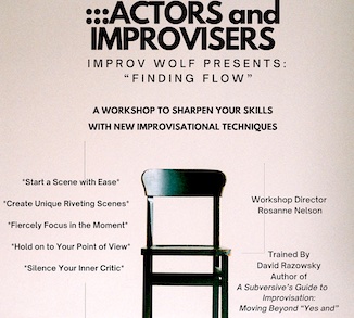 Two-day improv workshop to be staged