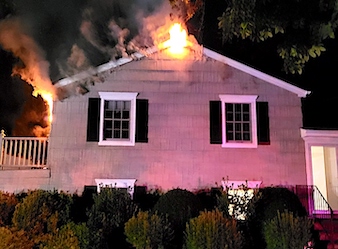 Attic fire extinguished at Warnock Drive house