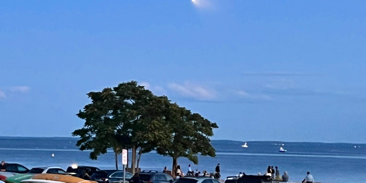Space Station supply rocket launch a rare sight in Westport