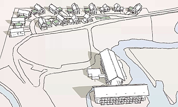 14 houses proposed for part of former Bridgewater campus