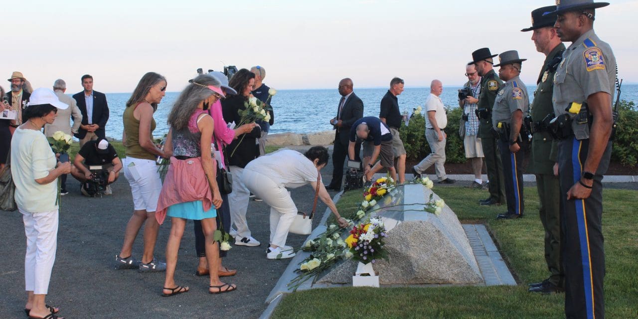 At Sherwood Island, Connecticut remembers those lost Sept. 11