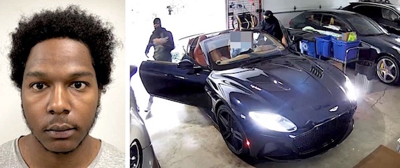 Second suspect nabbed in Aston Martin carjacking