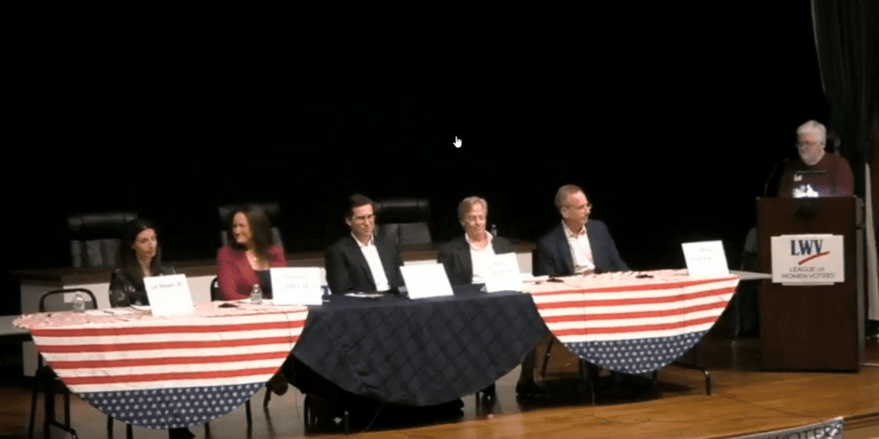 Finance board candidates eye future at LWV debate