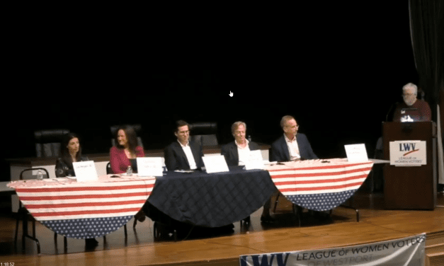 Finance board candidates eye future at LWV debate