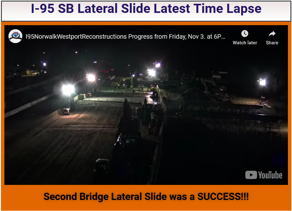 New southbound span of I-95 now open to traffic.