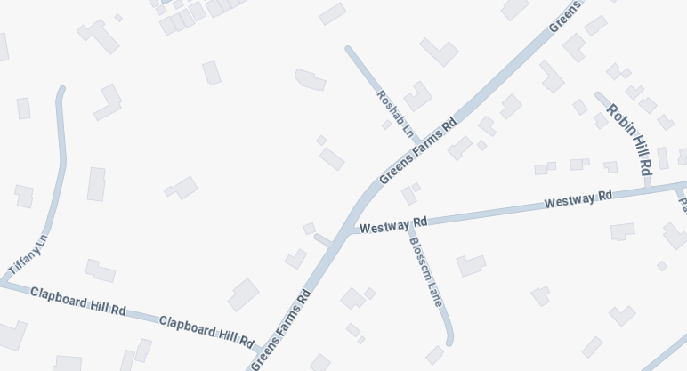 Area of the water main break. / Google Maps