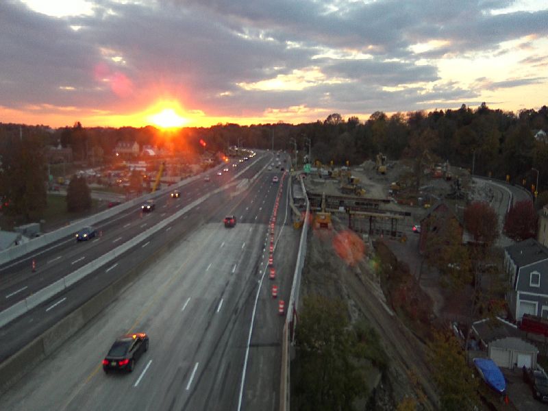 Traffic travails: I-95 runs free after second Saugatuck span slide