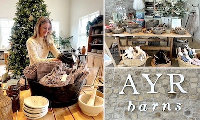 AYR barns shop brings British-inspired aesthetics home