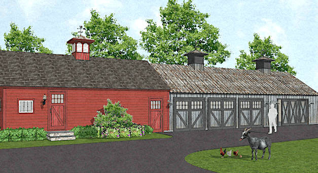 Wakeman barn renovation makes its way to P&Z