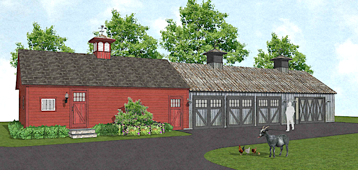 Wakeman barn renovation makes its way to P&Z