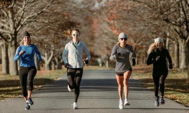 Winter is here, time to exercise outside!