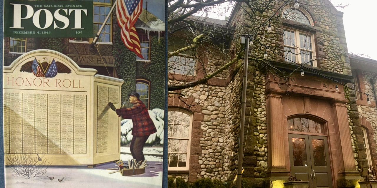 80 years ago, Westport made the cover of the Saturday Evening Post