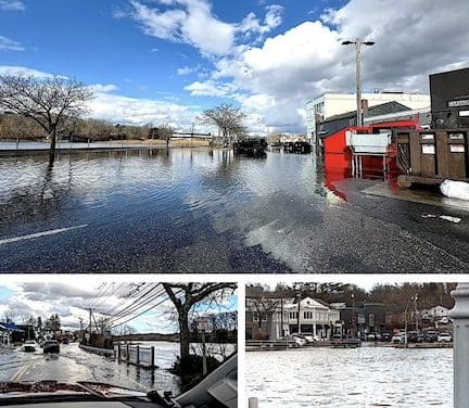 Third storm in a week leaves Westport under water