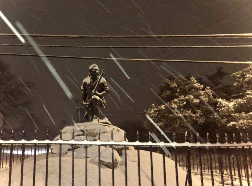 The minuteman, every vigilant.