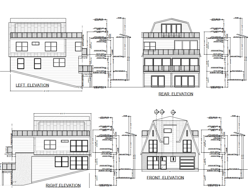 Plans for 39 Sherwood Drive.