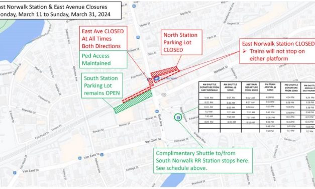 Traffic heads up: E. Norwalk station work gets more complicated
