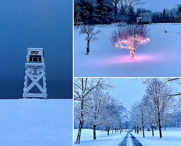 Snow glow