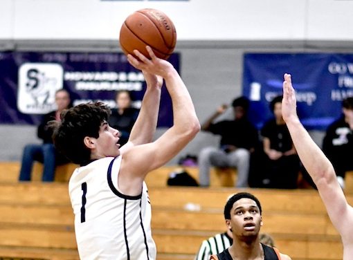 Staples boys basketball rebounds, beating Danbury