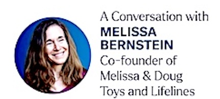 Melissa Bernstein featured guest at April 3 program