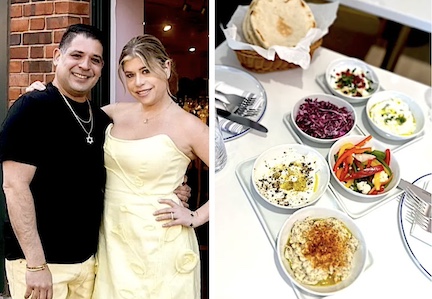 The Blondinit brings authentic Israeli cuisine to Westport