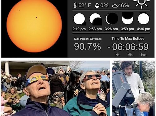 For Westporters, solar eclipse was a stellar event