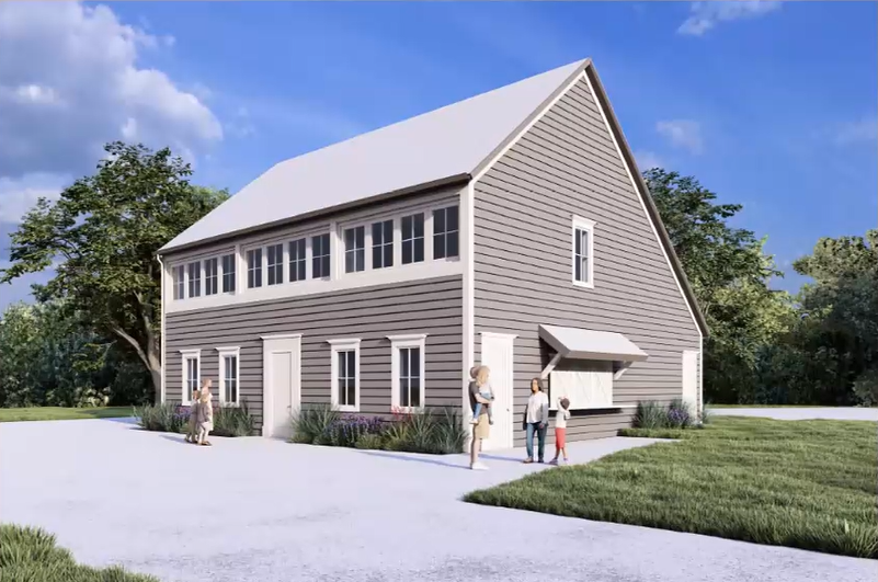 Rendering of the new PAL clubhouse.